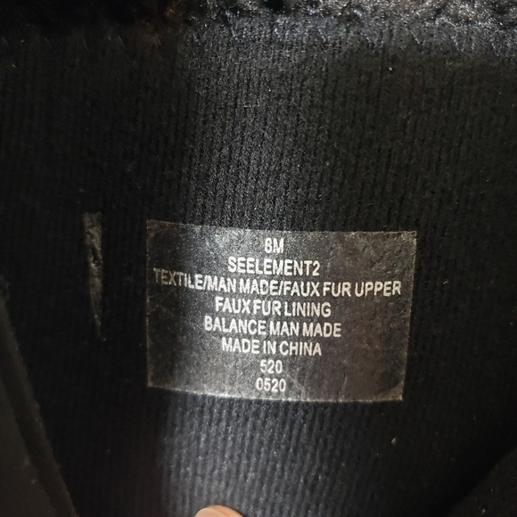 Life Stride Element2 Dark Blue Faux Fur Zip Winter Boots Sz 8M - Picture 12 of 13